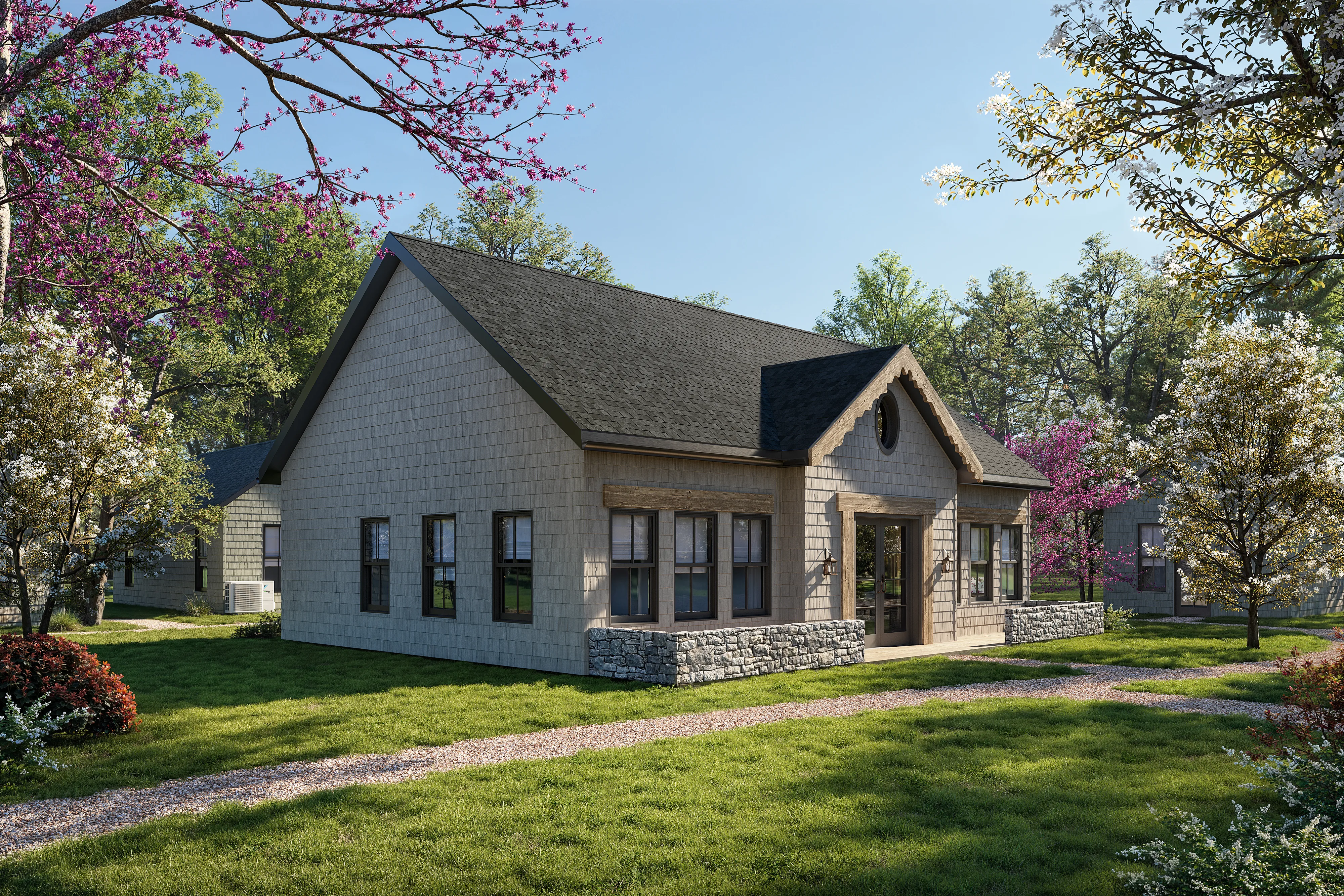 Real Estate Render of Cottages