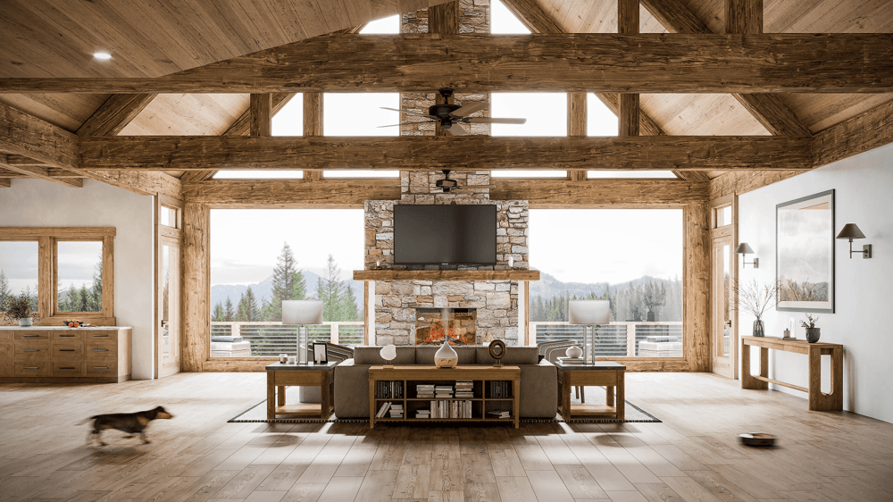 3D rendering for interior design: example CGI