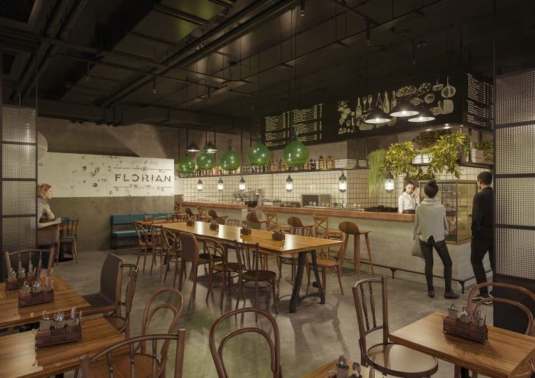 Interior 3D Visualization for Cafe Design: 7-Step Case Study — Florian Cafe, Bern