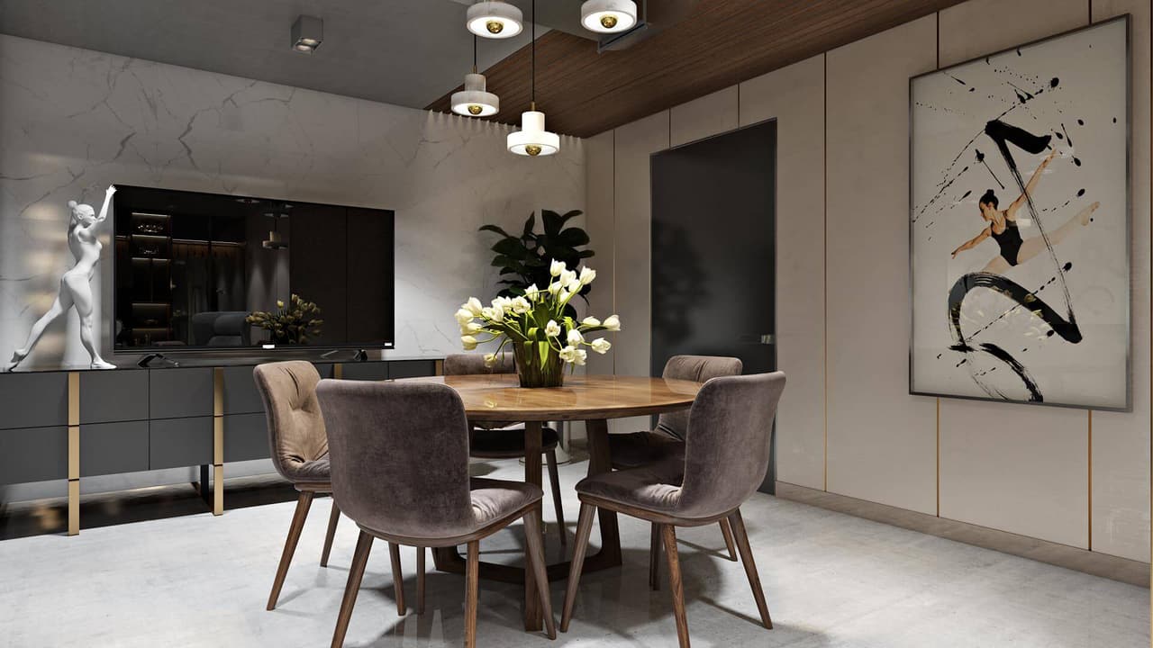 Professional 3D Architectural Renderings To Highlight A Tasteful Ballet Studio Interior View25