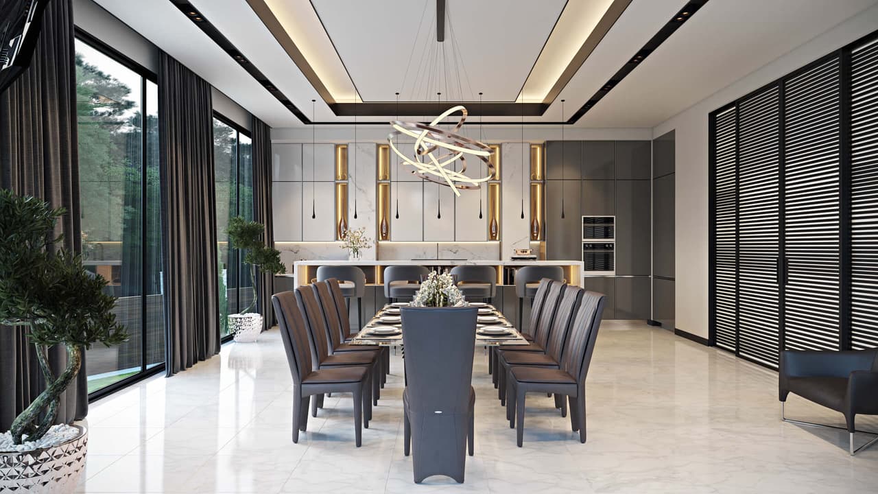 3D Interior Visualization For An Elegant Studio Design View05