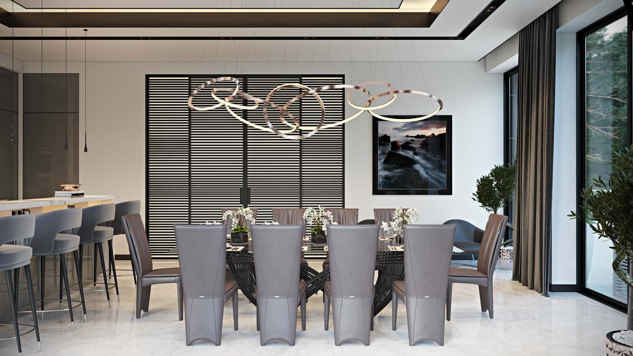 3D Interior Visualization For An Elegant Studio Design View03