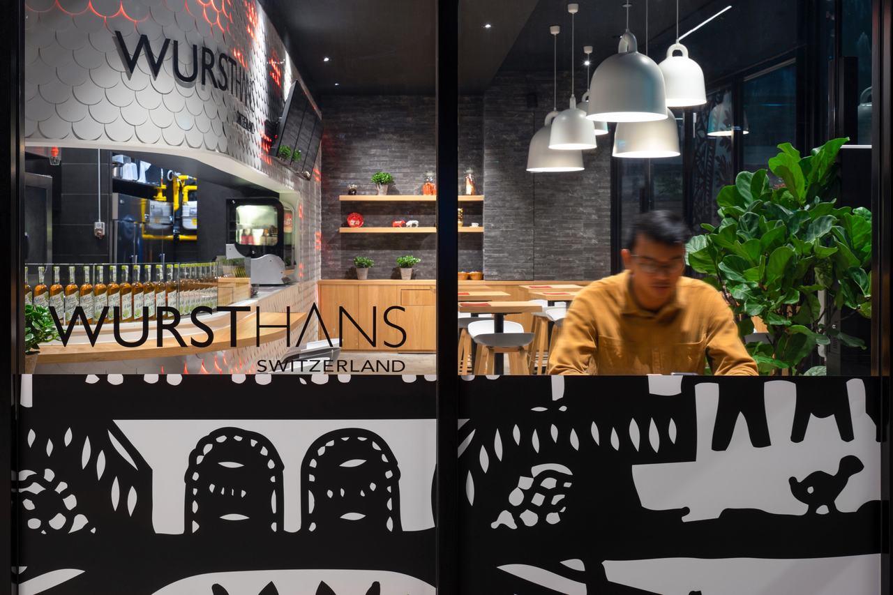 Singaporean Restaurant 3D Rendering