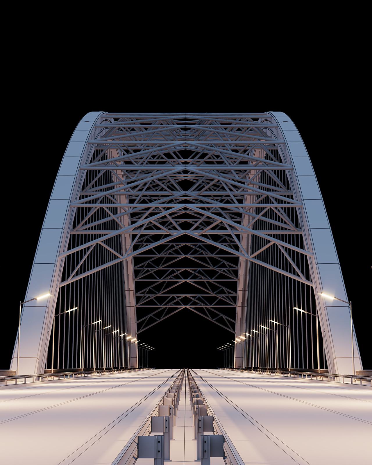 3D Model of a a Ukrainian Bridge