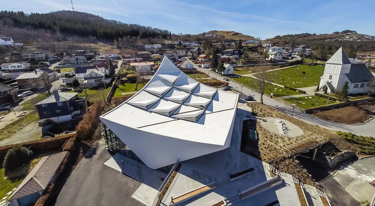 Searching for Inspiration: Amazing Aalgaard Church by Link Arkitektur