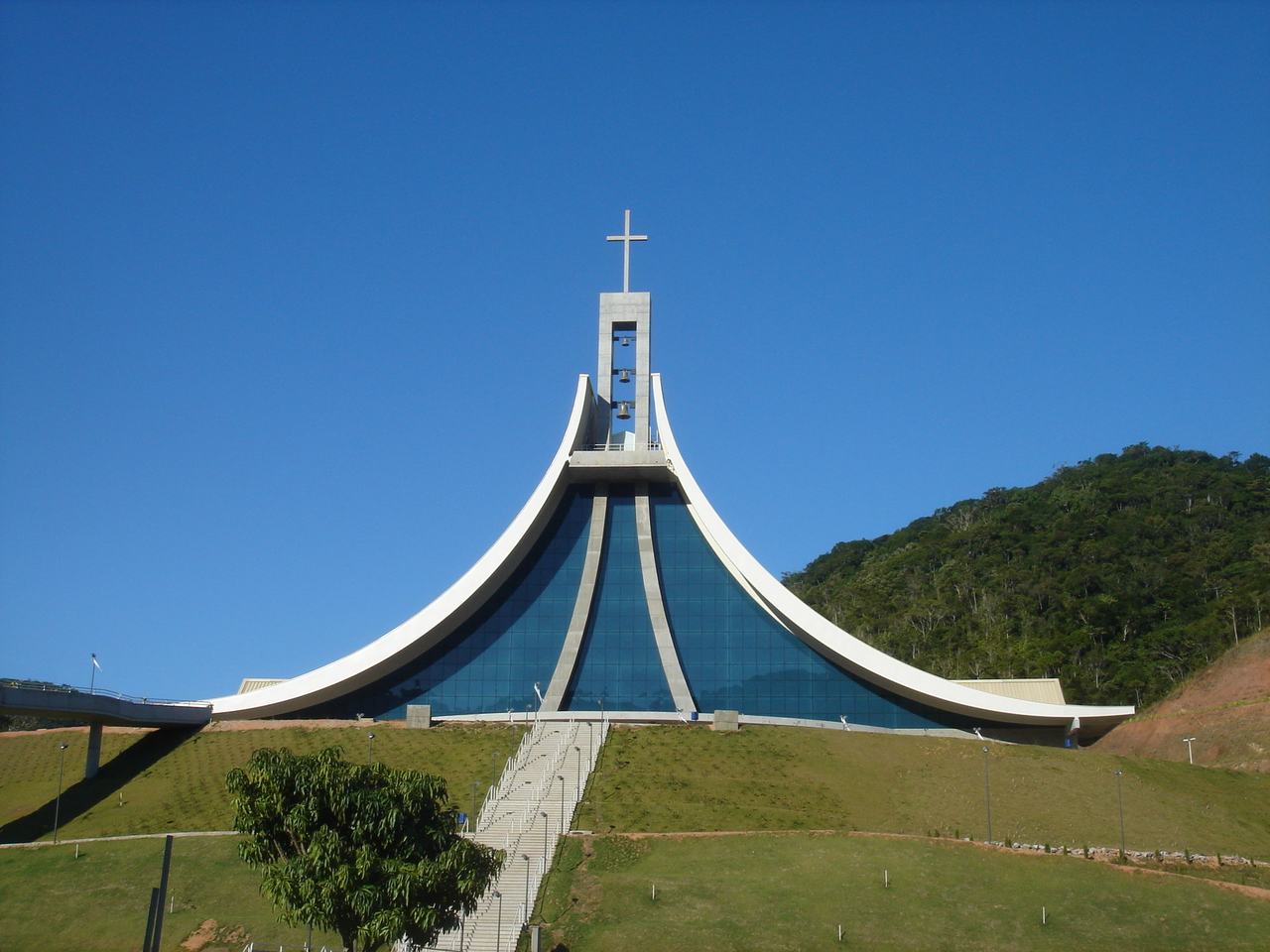 Amazing Architecture of Santa Paulina Sanctuary designed by HS Arquitetos.