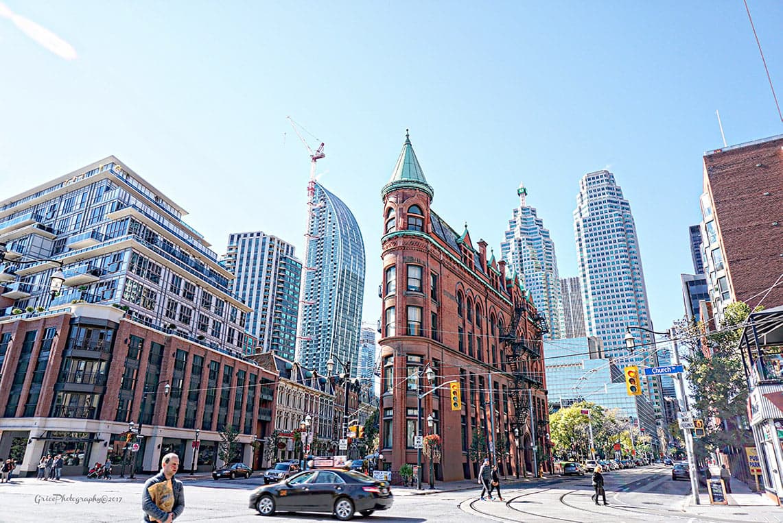 Gooderham Flatiron Photo for Office Building Rendering