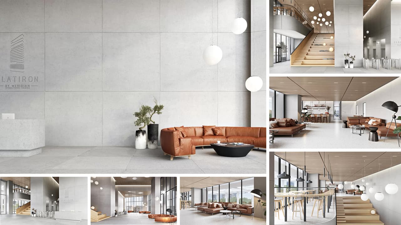 3D Interior Renders for a Large-scale Real Estate Project