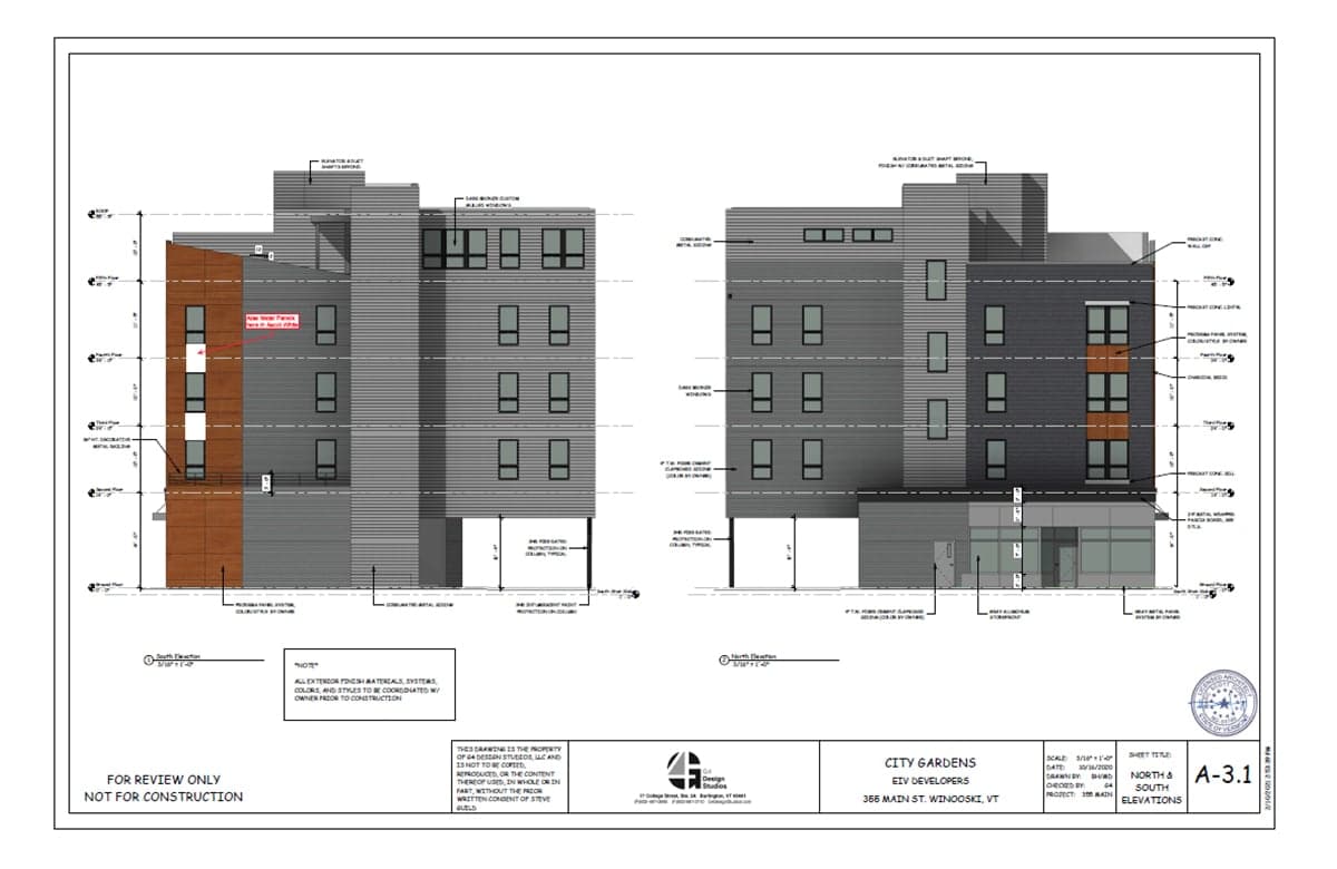 Architectural Drawing of a Real Estate Property