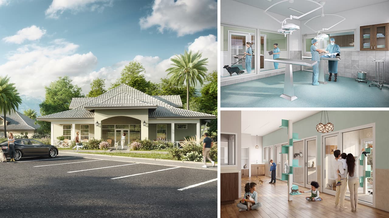 3D Commercial Visualization for a Clinic