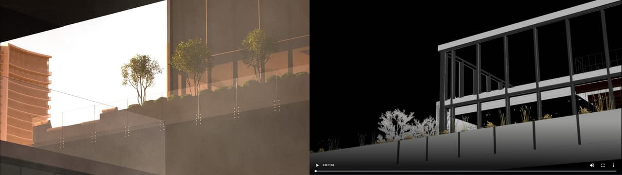 Gray Material for a 3D Walkthrough