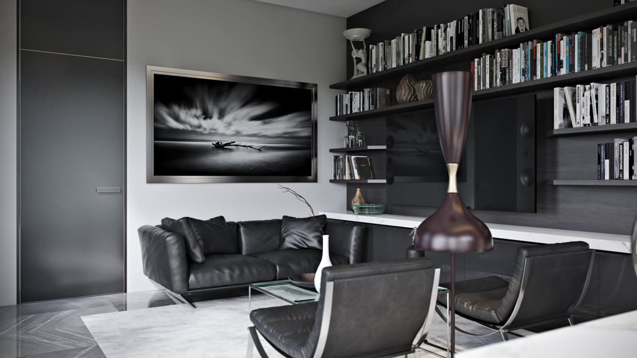 3D Visualization of a Large Home Office
