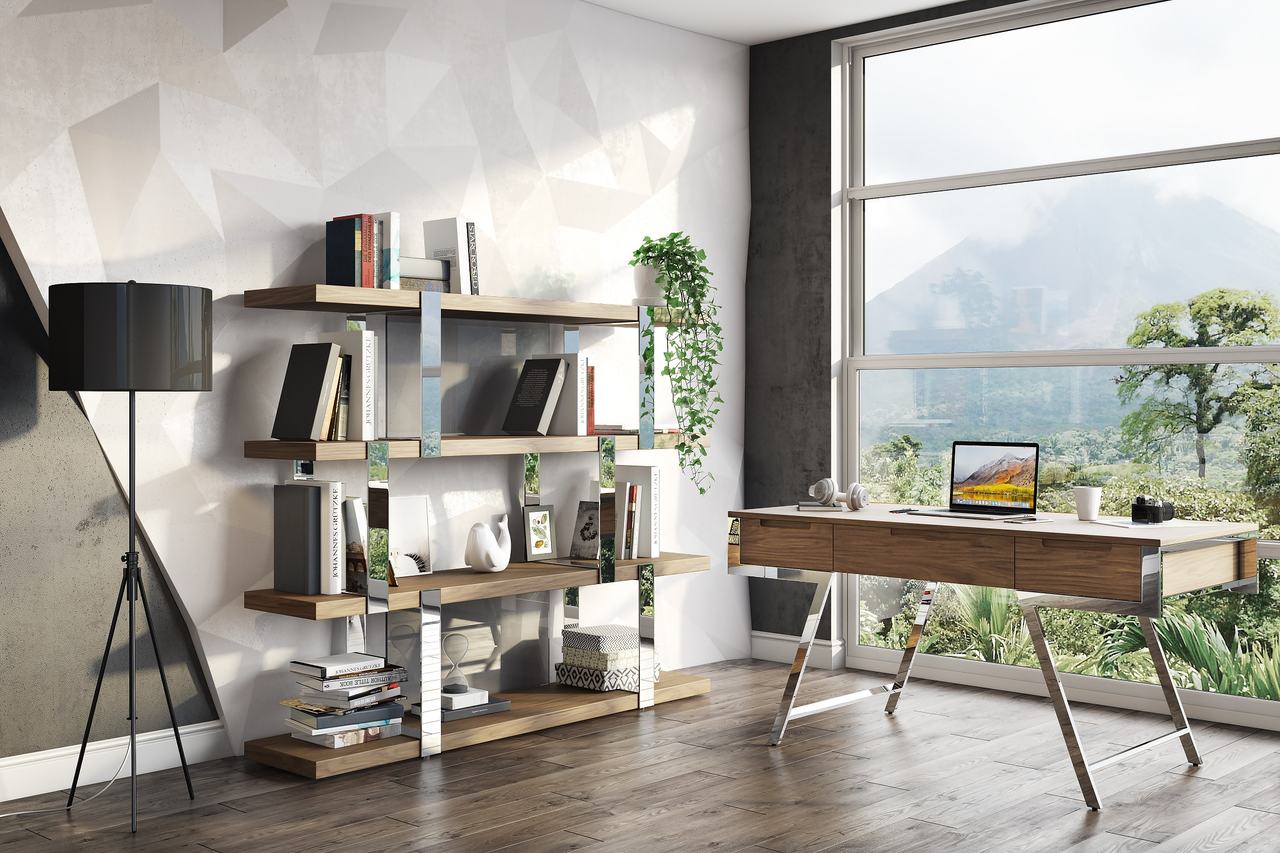 3D Visualization of Home Office Furniture in Context