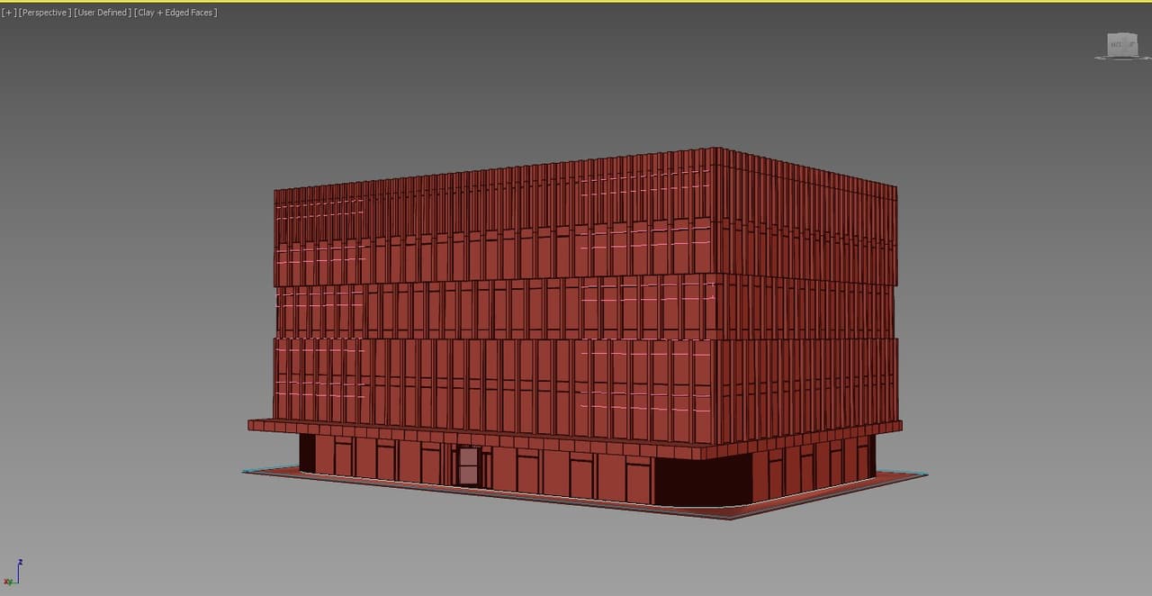 Photoreal 3D Model for a Facade