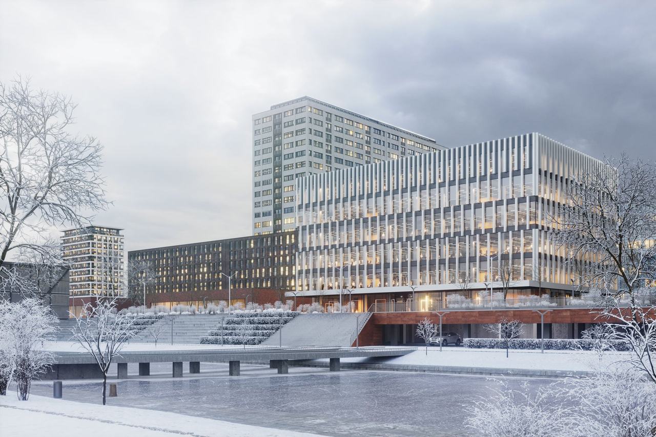 High-quality 3D Architectural Rendering: Preliminary Version