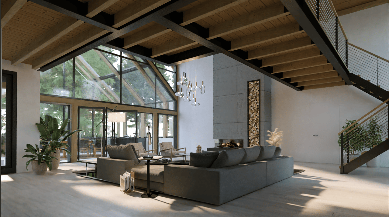 Preliminary 3D House Rendering