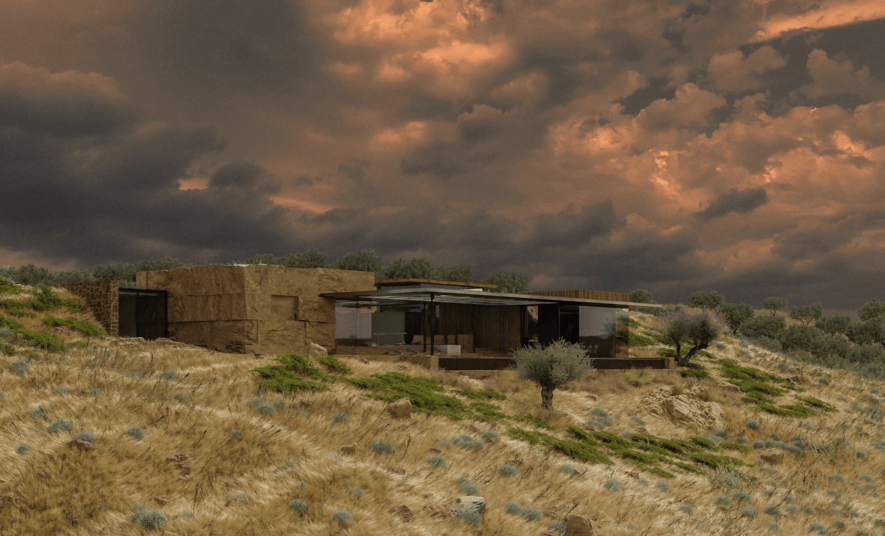 A Draft CG Visual of the House View