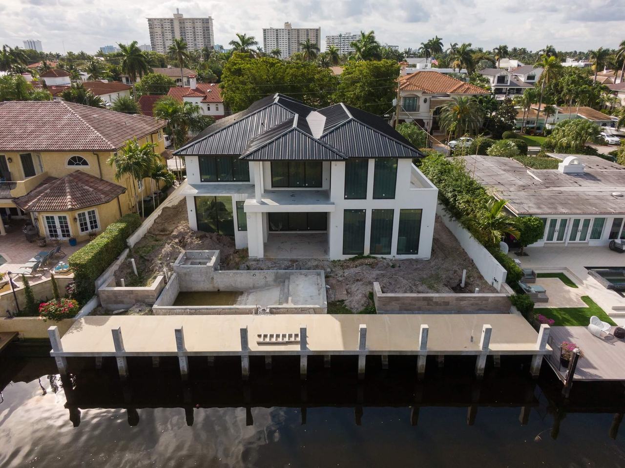 A Photo of Real Estate Property Under Construction