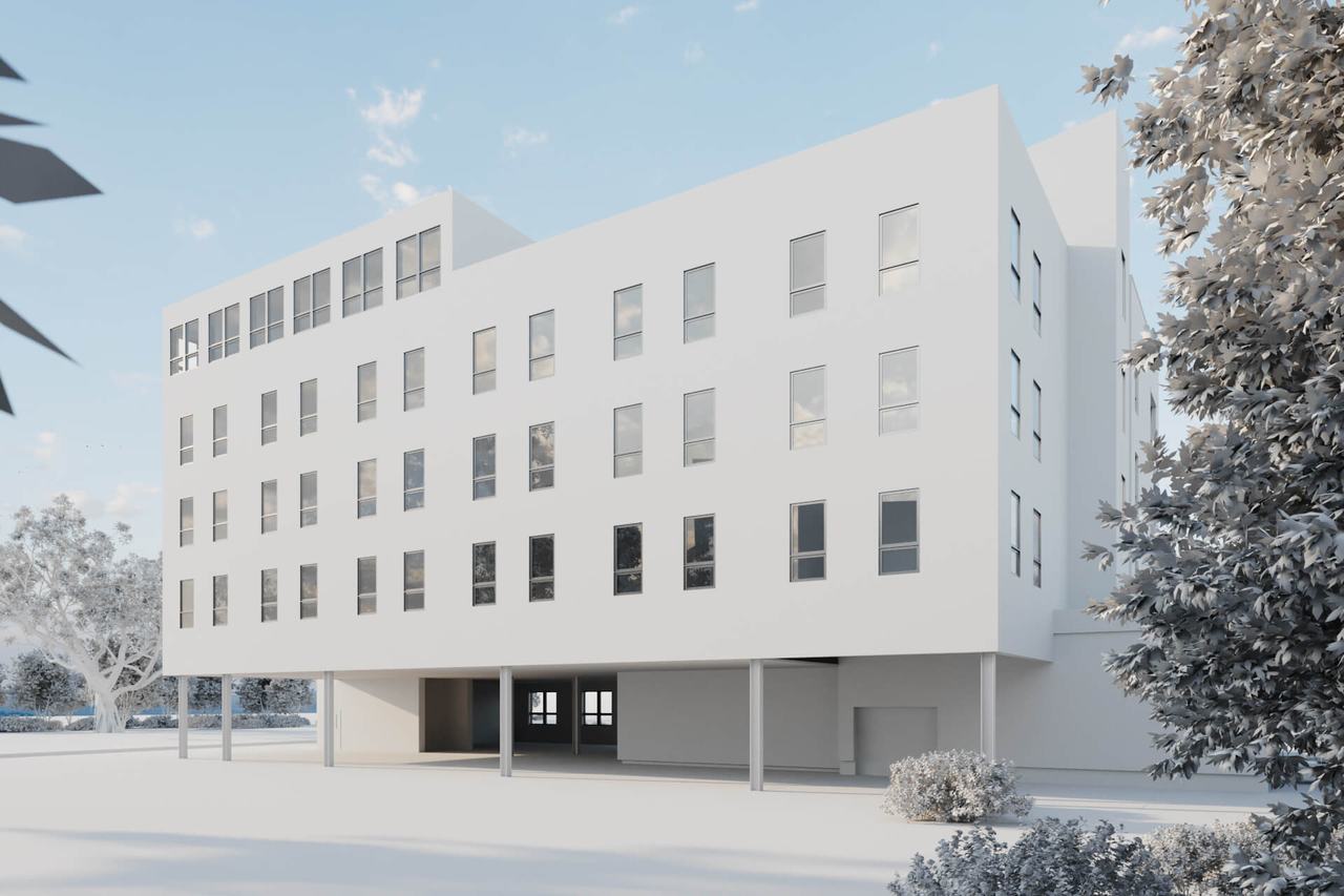 Exterior Visualization in Greyscale