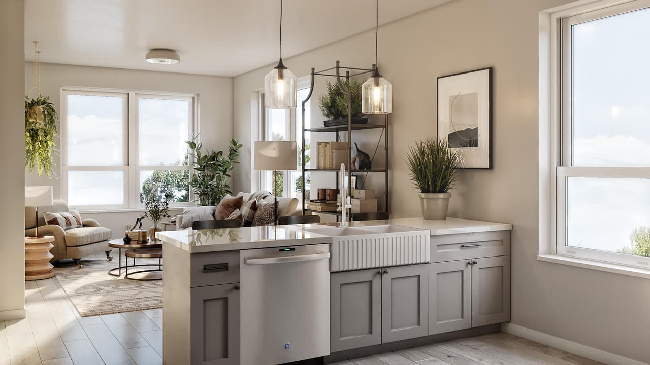 Interior CGI for a Kitchen