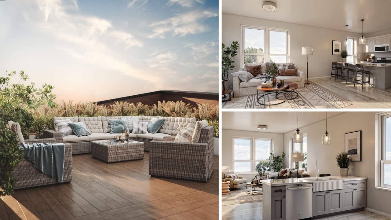 3D Interior Renders for a Real Estate Development in Vermont