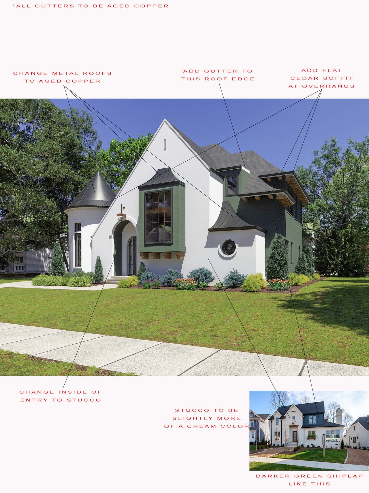 Visual Notes on 3D Rendering from Client