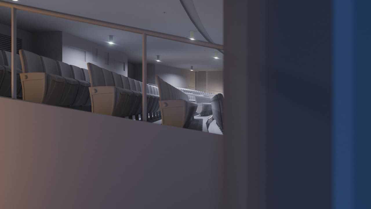 View from the Entrance for Photorealistic 3D Animation