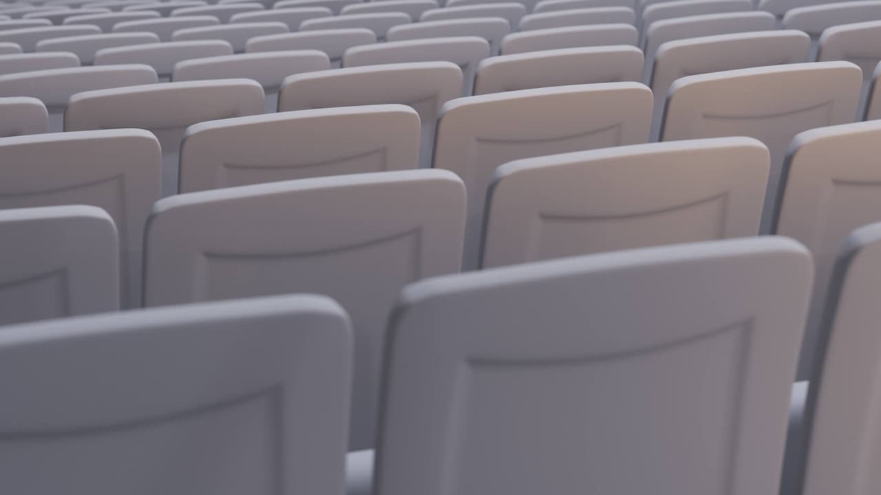 Theater Chairs 3D Models Seats from Up Close