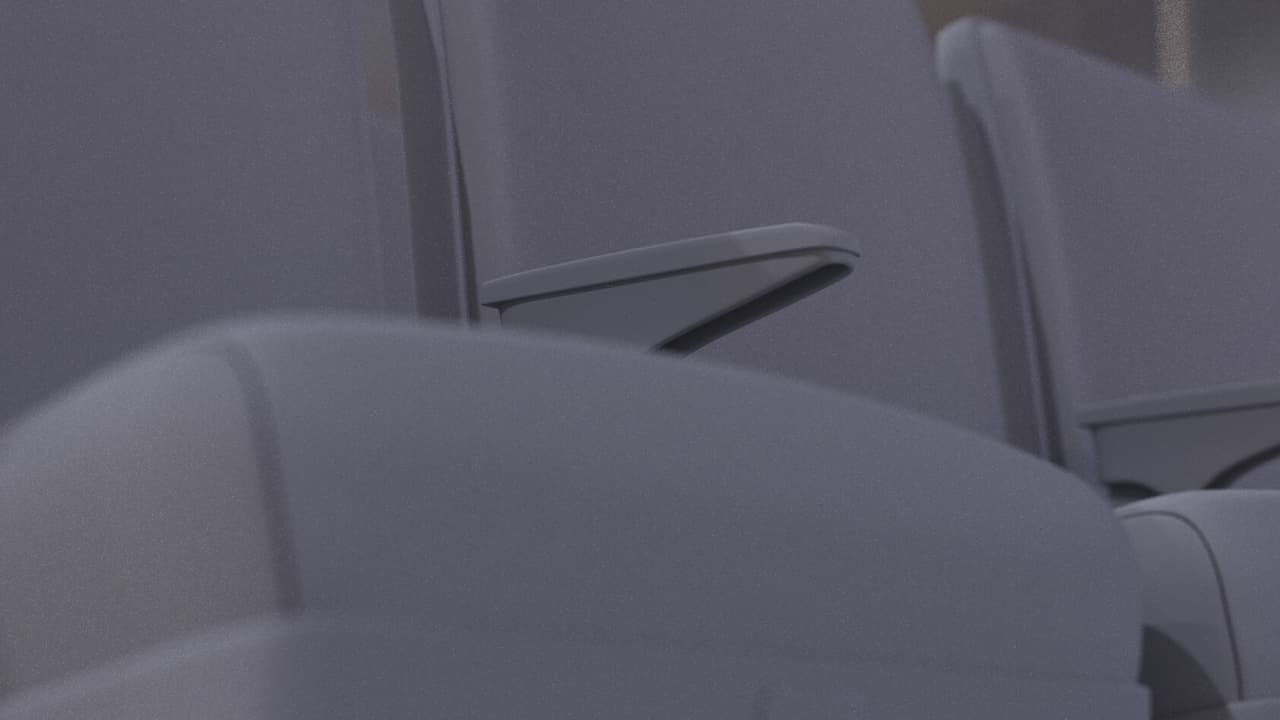 Theater Seats for 3D Animation