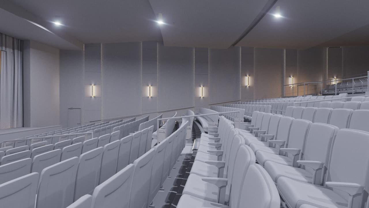 Wall and Ceiling Lights for the 3D Animation
