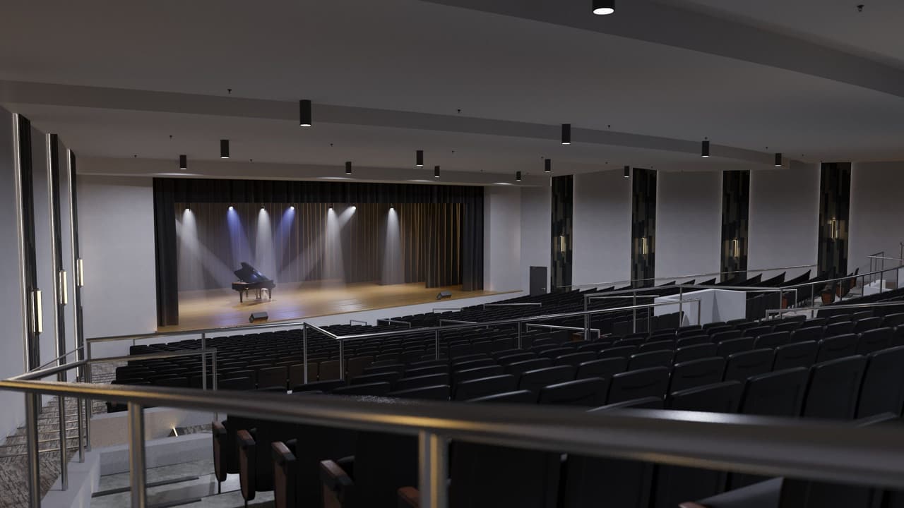 Theater Auditorium Textures for 3D Animation