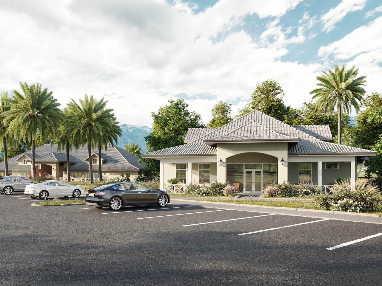Second Version of 3D Render of the Building Exterior