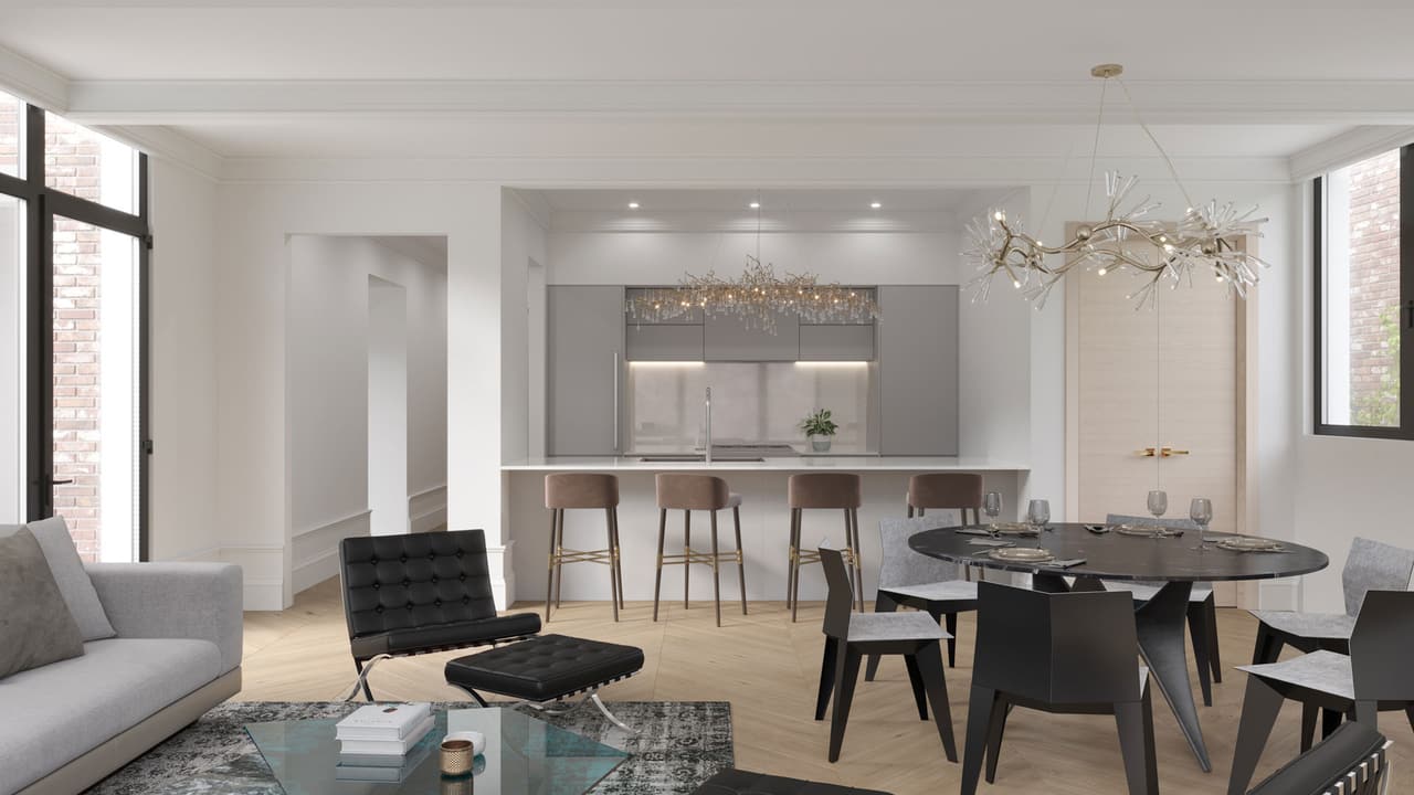 Real Estate Rendering for a Condominium in Quebec