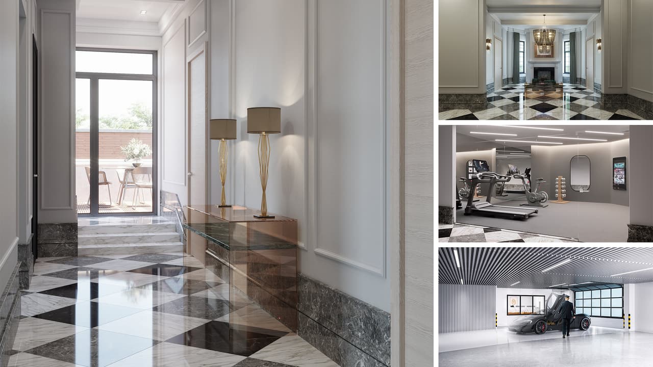 3D Visualization for Amenities of a Real Estate Complex in Montreal