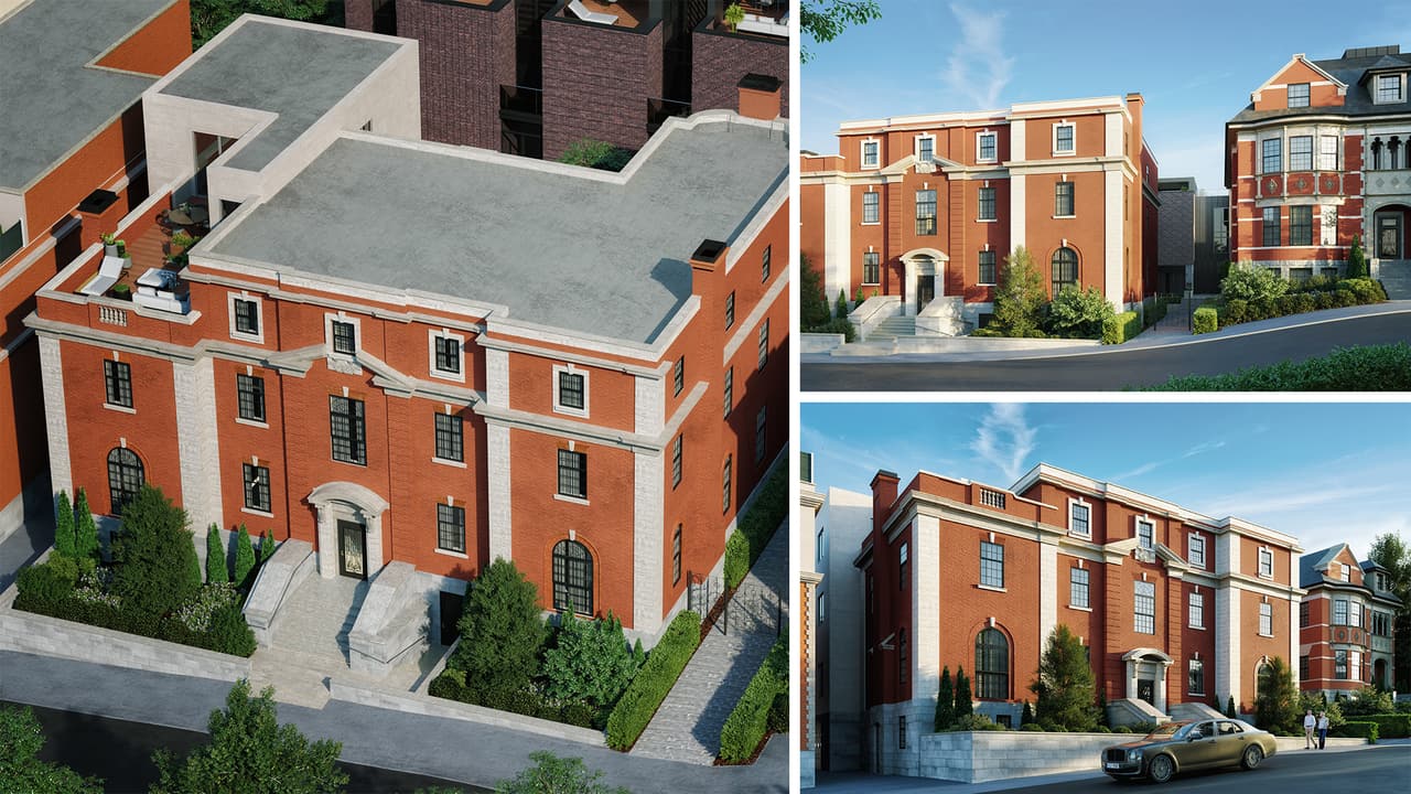 3D Exterior Renderings for an Apartment Complex in Quebec, Canada
