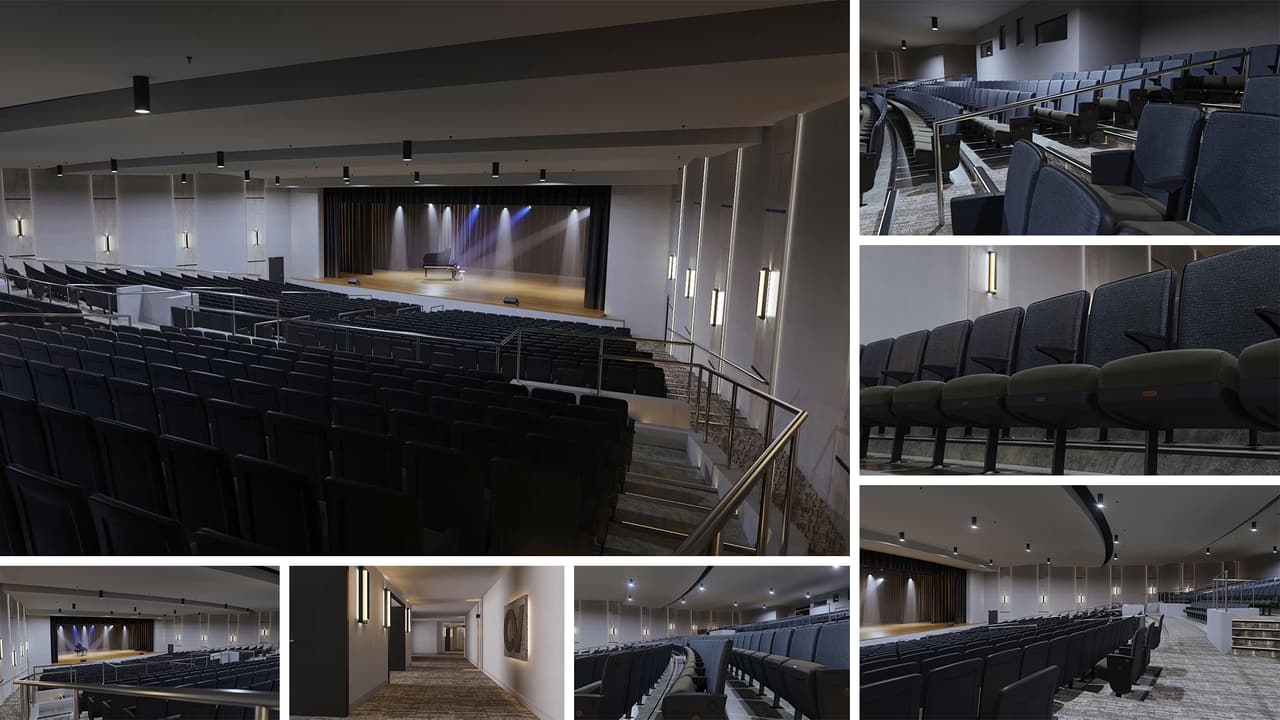 3D Renderings from a 3D Architectural Animation Project
