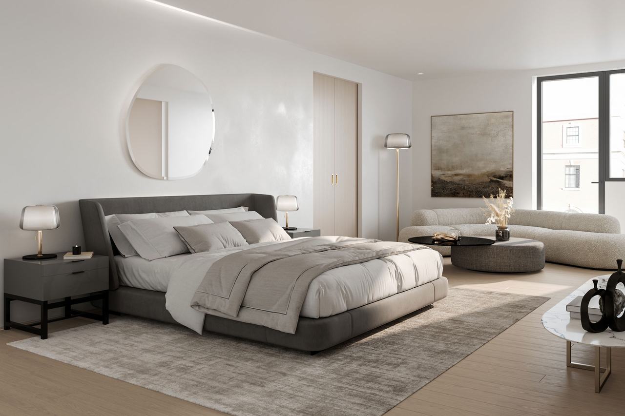3D Bedroom Visualization for a House in Montreal