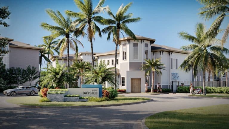 3D Architectural Exterior Visualization: Clubhouse in Palm Bay