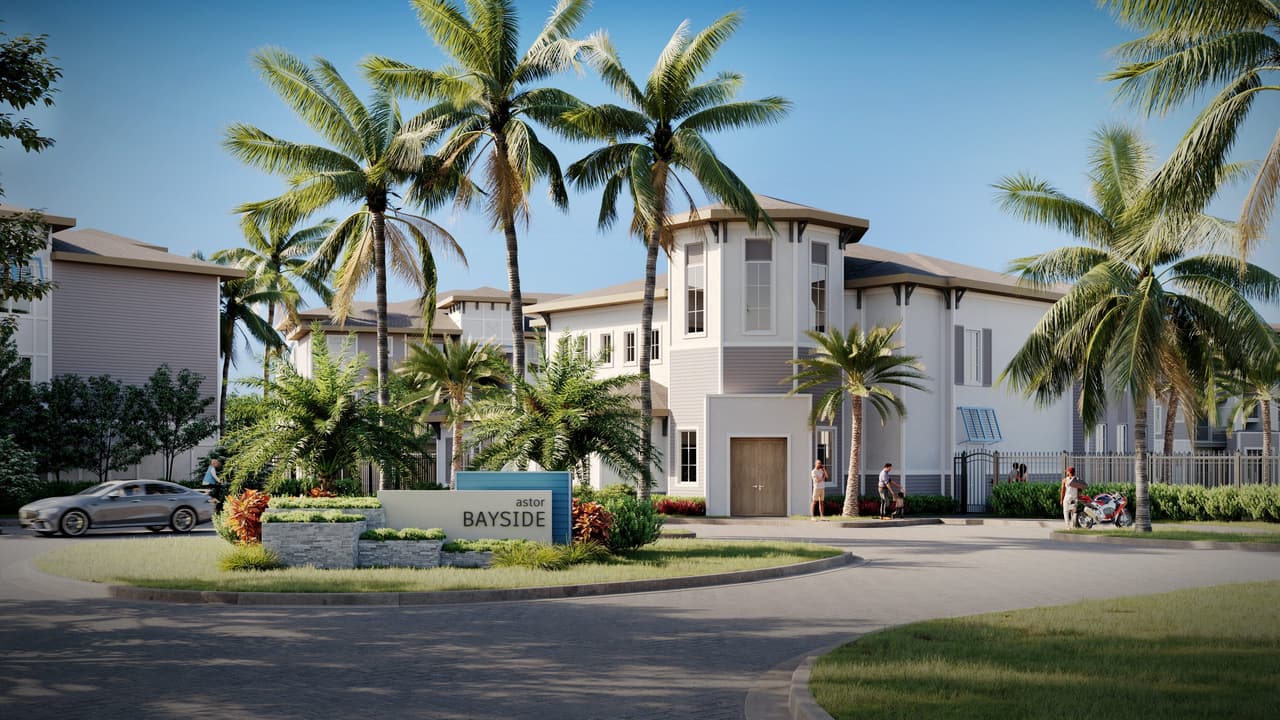 3D Architectural Exterior Visualization of Clubhouse: Final Render