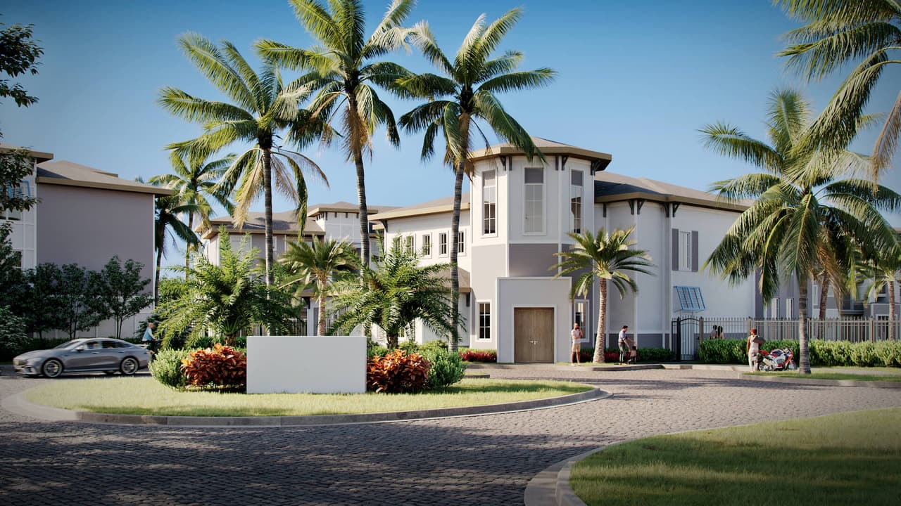 3D Architectural Exterior Visualization of Clubhouse: First Render