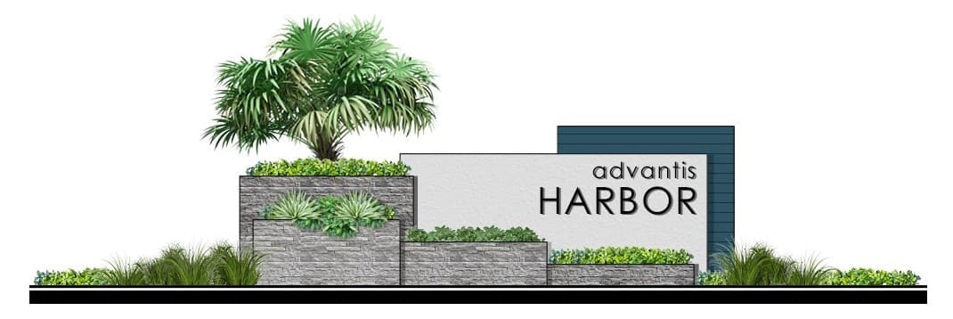Entrance Sign Reference for Architectural Exterior Visualization