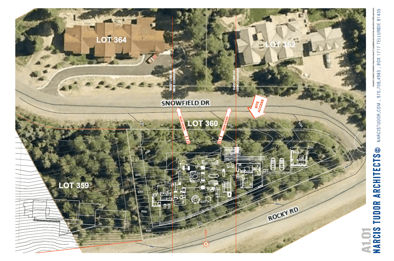 Site Plan from the Architectural Project