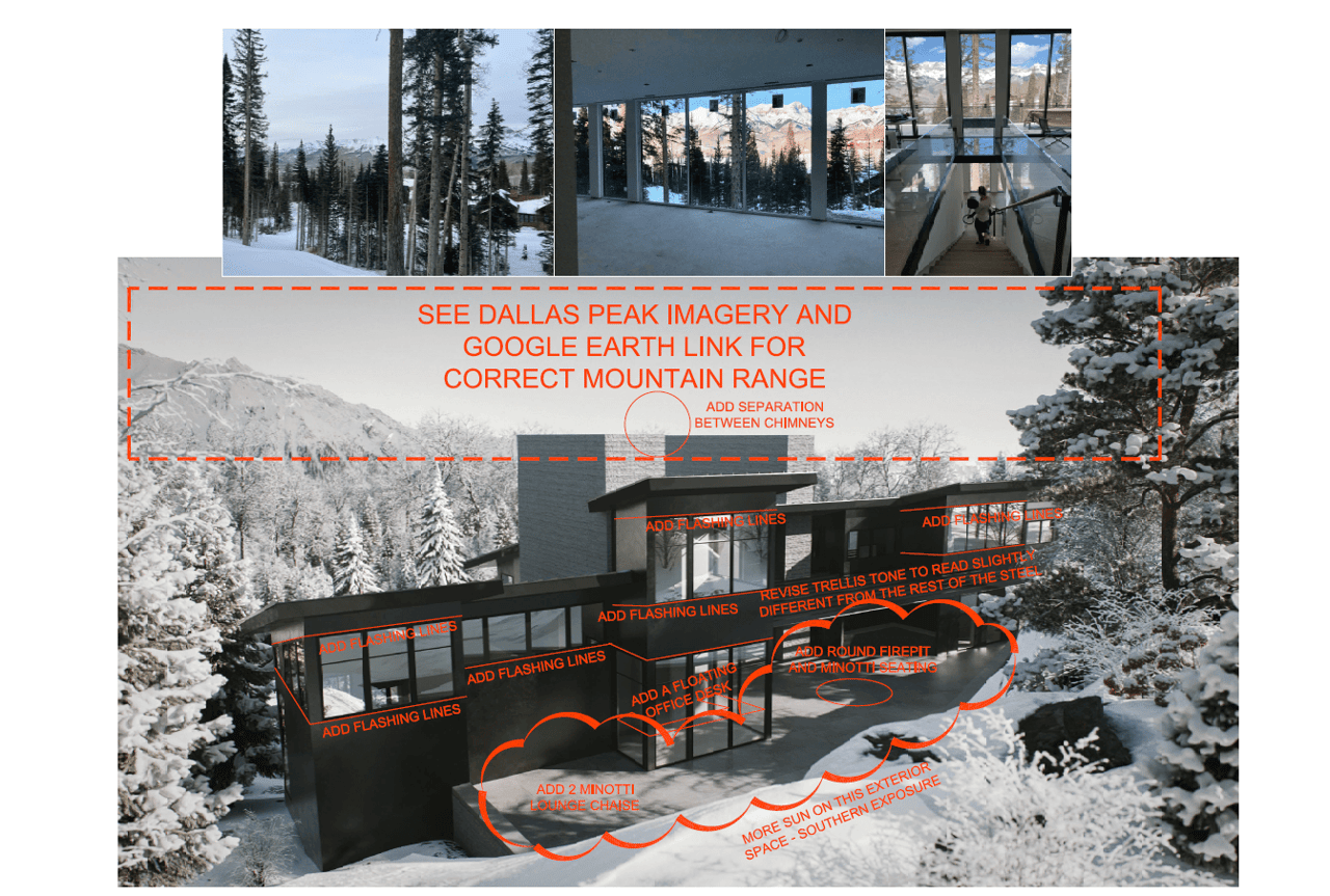 Client's Notes on Residence CGI