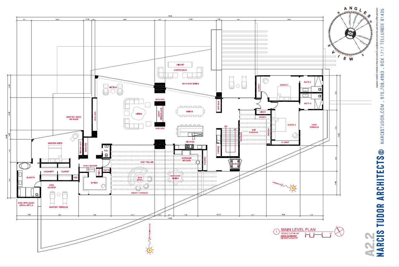 Residence Main Level Plan