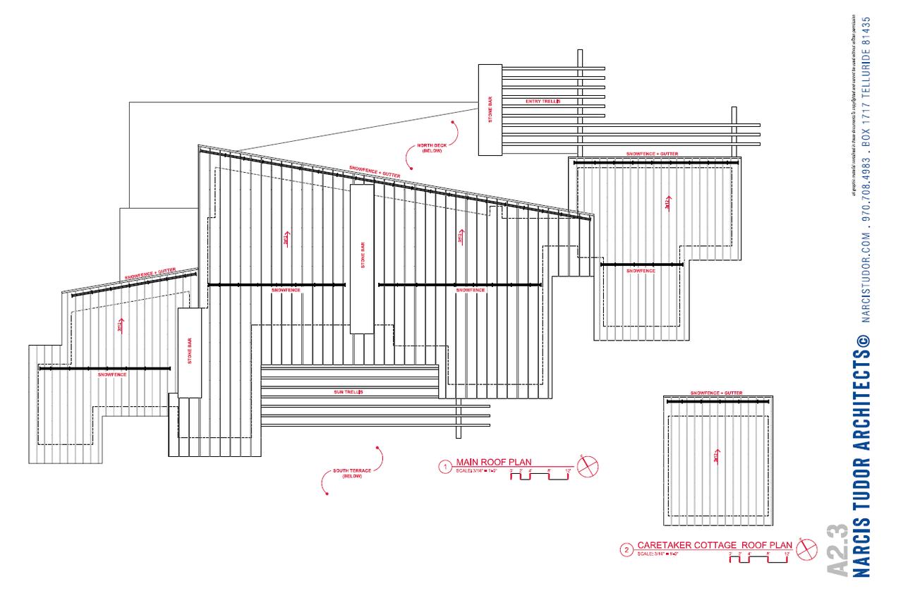 Residence Main Roof Plan