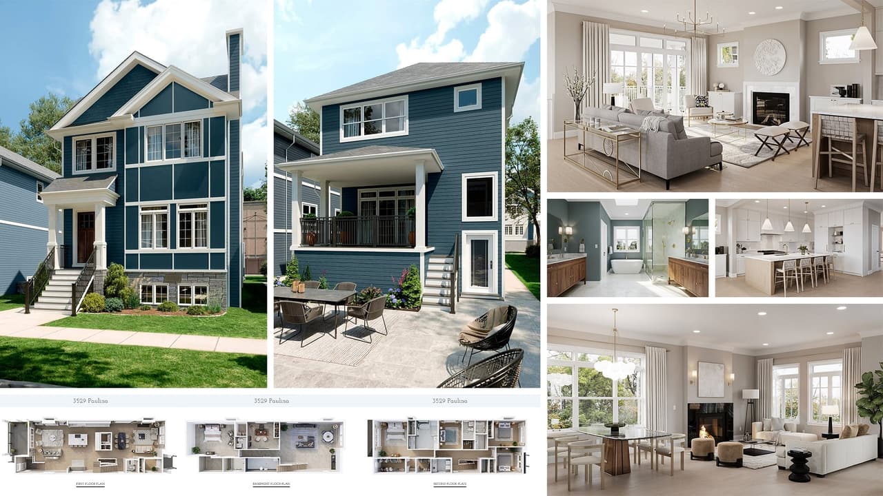 Finalized 3D Real Estate Renderings
