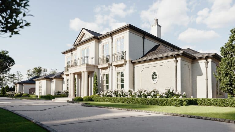 3D Architectural Visuals: CGI and Animation for a Connecticut Mansion