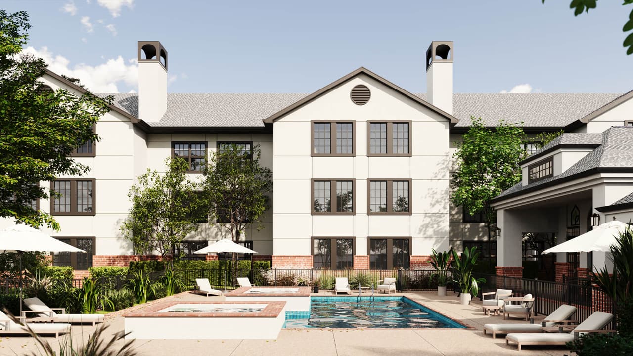 Real Estate 3D Render of Exterior Design