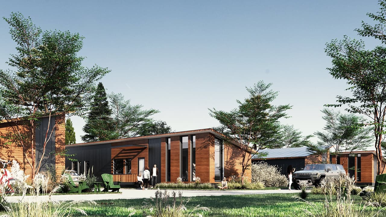 Real Estate Render of Cottages