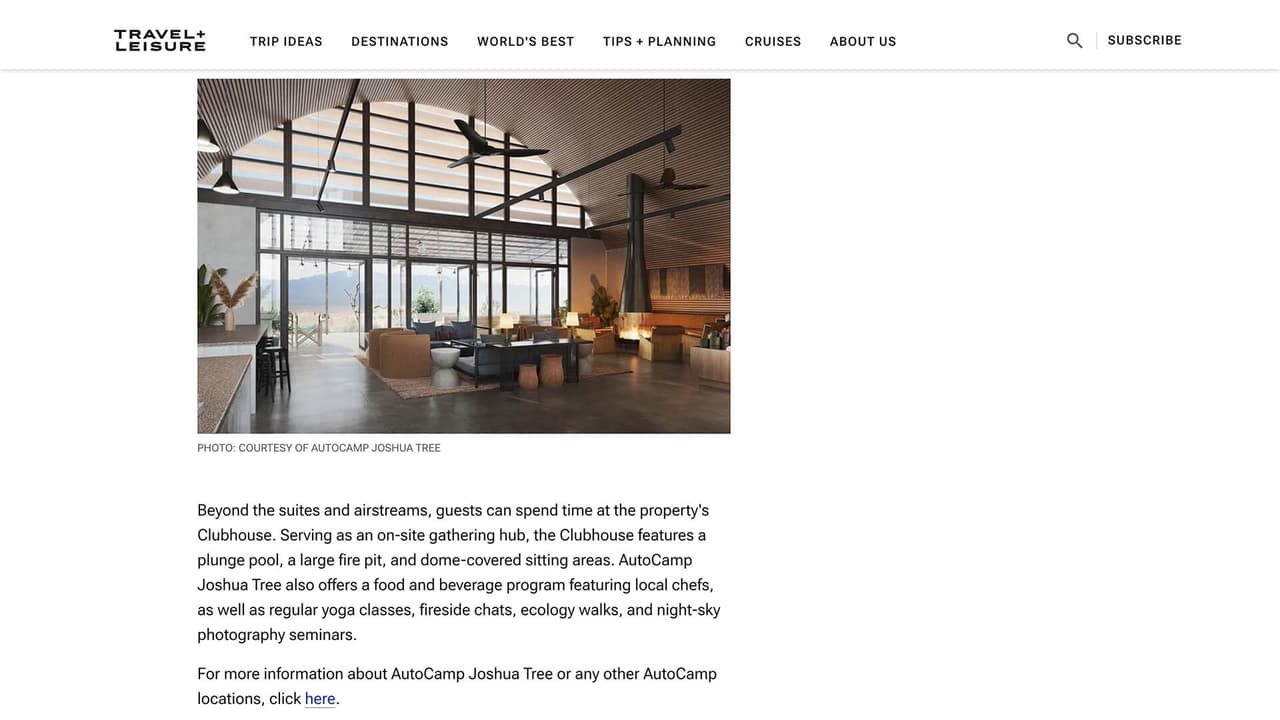 Interior Renders in a Promo Article